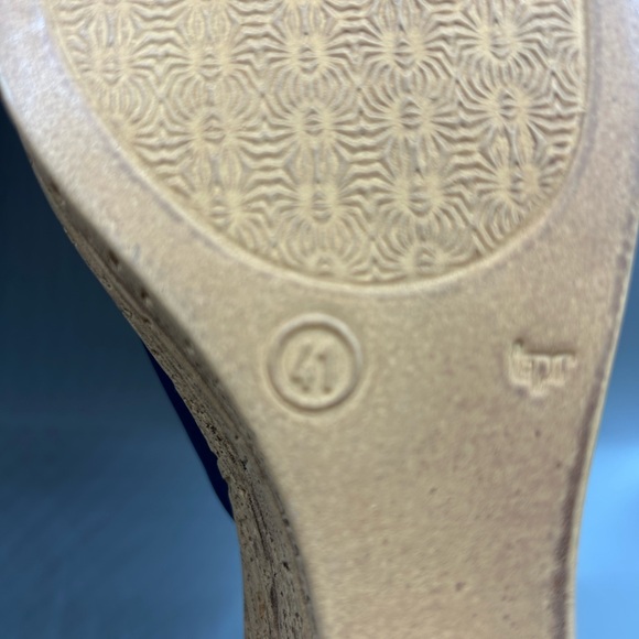 NEW Onex Christina Navy Womens Wedge Sandals - Size 11B - Picture 13 of 13